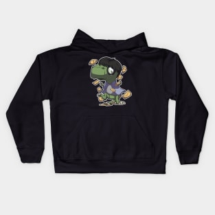 Dino invitation Kids Hoodie